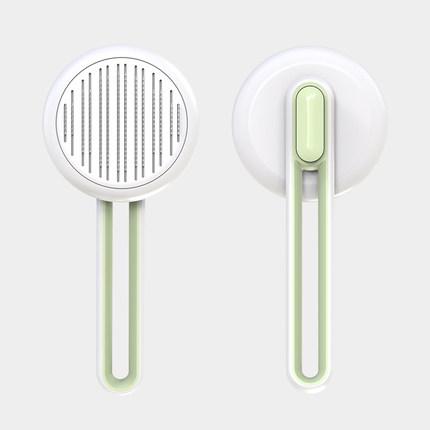 Aiwo Slicker Cat Brush Hollow Handle 艾窝镂空褪毛针梳