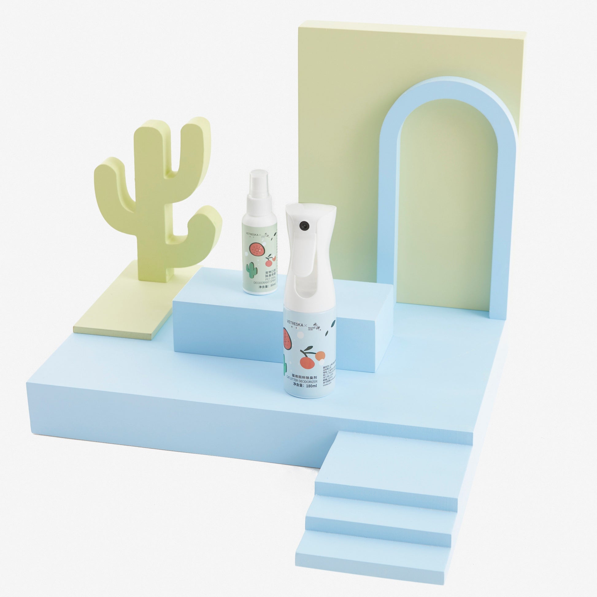 Vetreska X Water God Cat Litter Deodorate Spray 旺旺水神除臭喷雾